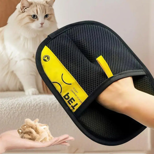 Pawzen™ Pet Hair Remover Grooming Gloves
