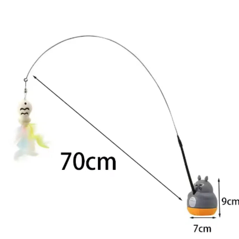 Pawzen™ Feather Chase Wand