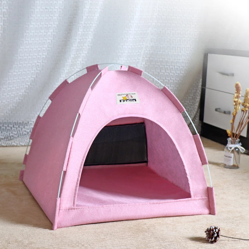 Pawzen™ Foldable Pet House & Tent Bed