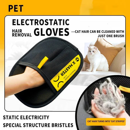 Pawzen™ Pet Hair Remover Grooming Gloves