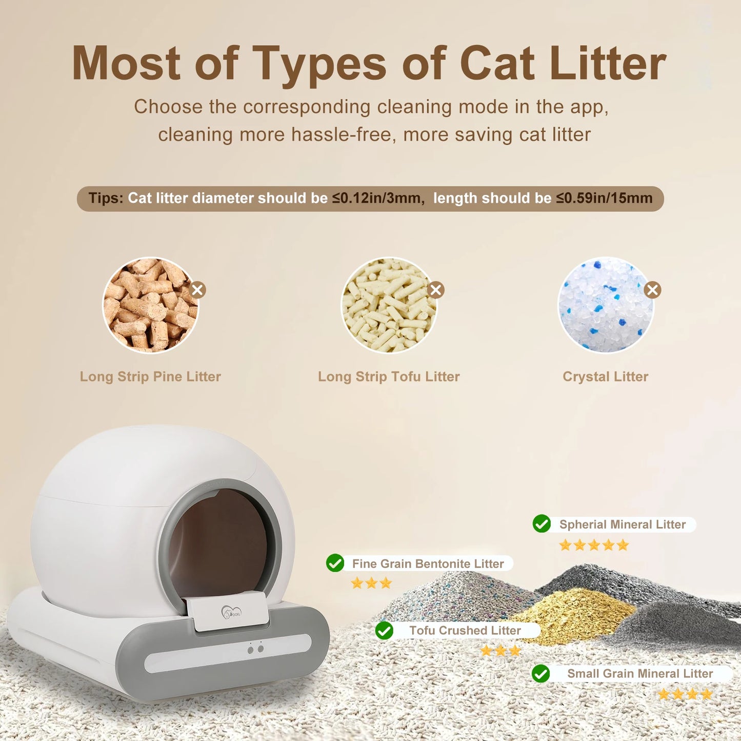 Pawzen™ SmartClean Litter Box Pro