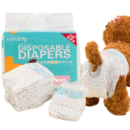 Pawzen™ Female Dog Diaper (Leakproof & Absorbent)