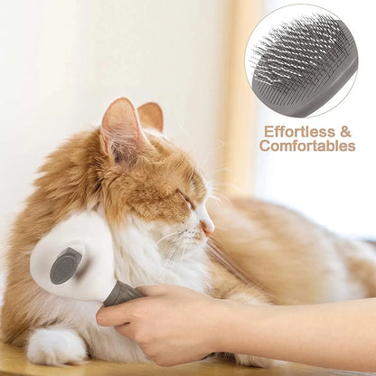 Pawzen™ Self-Cleaning Pet Grooming Brush