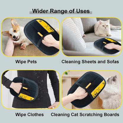 Pawzen™ Pet Hair Remover Grooming Gloves