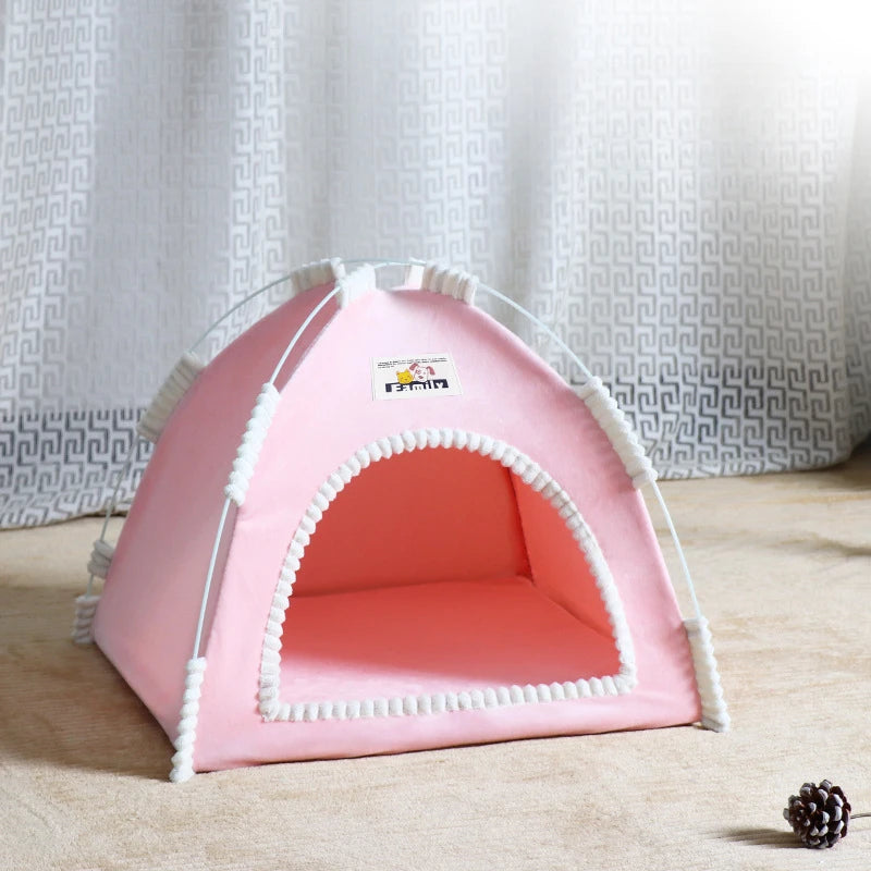 Pawzen™ Foldable Pet House & Tent Bed
