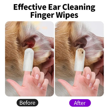 Pawzen™ Pet Ear Cleaning Wipes for Dogs & Cats