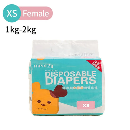 Pawzen™ Female Dog Diaper (Leakproof & Absorbent)