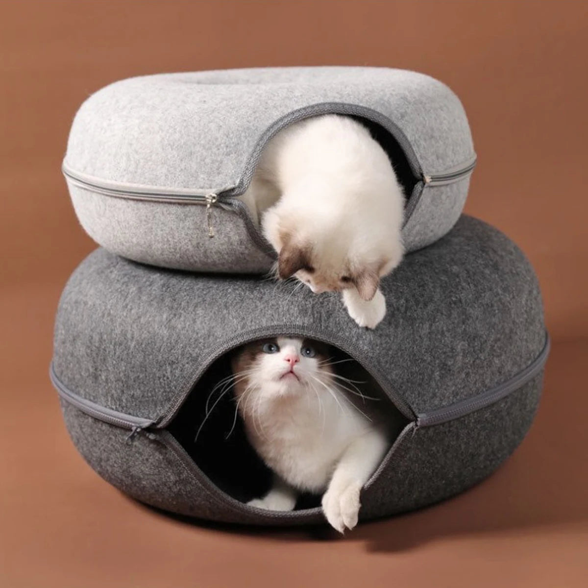 Pawzen™ 2 in 1 Cat Tunnel Bed