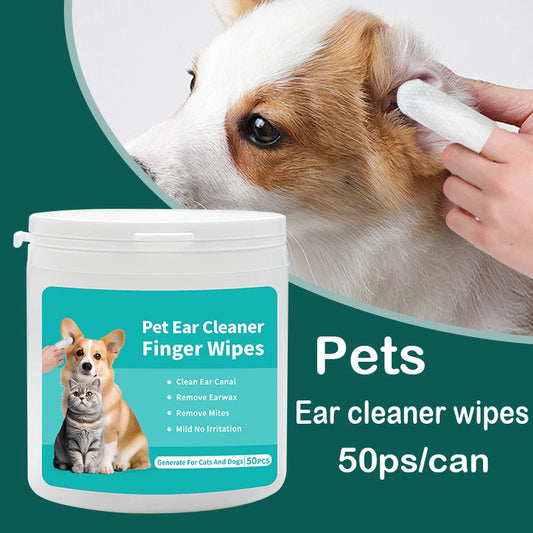 Pawzen™ Pet Ear Cleaning Wipes for Dogs & Cats