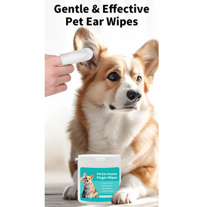 Pawzen™ Pet Ear Cleaning Wipes for Dogs & Cats