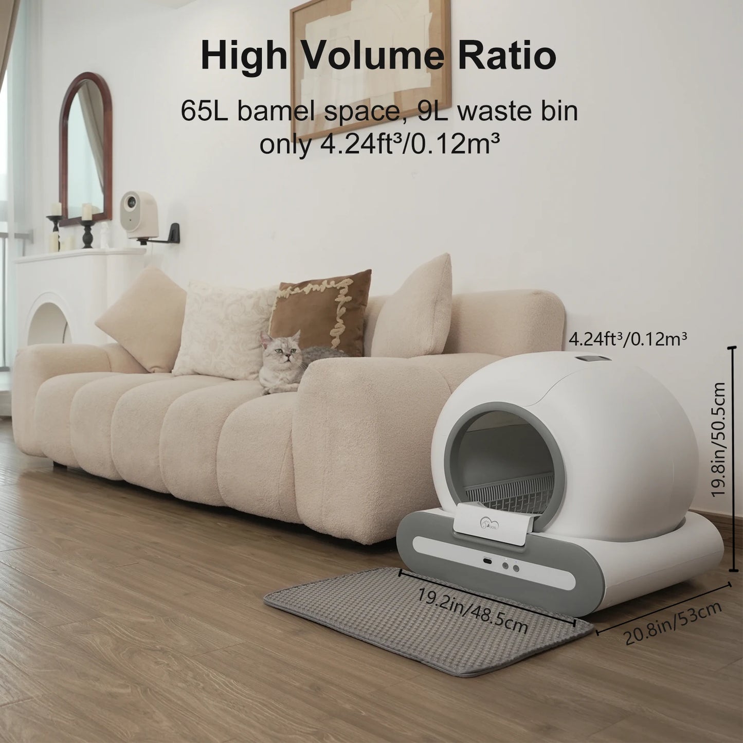 Pawzen™ SmartClean Litter Box Pro