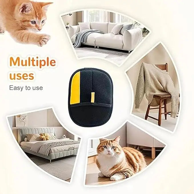 Pawzen™ Pet Hair Remover Grooming Gloves