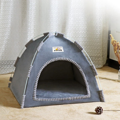 Pawzen™ Foldable Pet House & Tent Bed