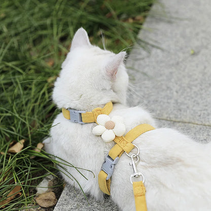 Pawzen™ Adjustable Pet Harness & Leash Set
