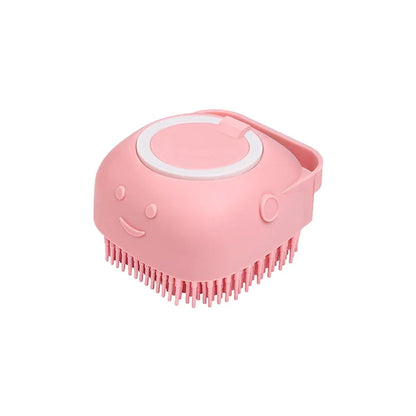 Pawzen™ Dog Bath Brush with Shampoo Dispenser
