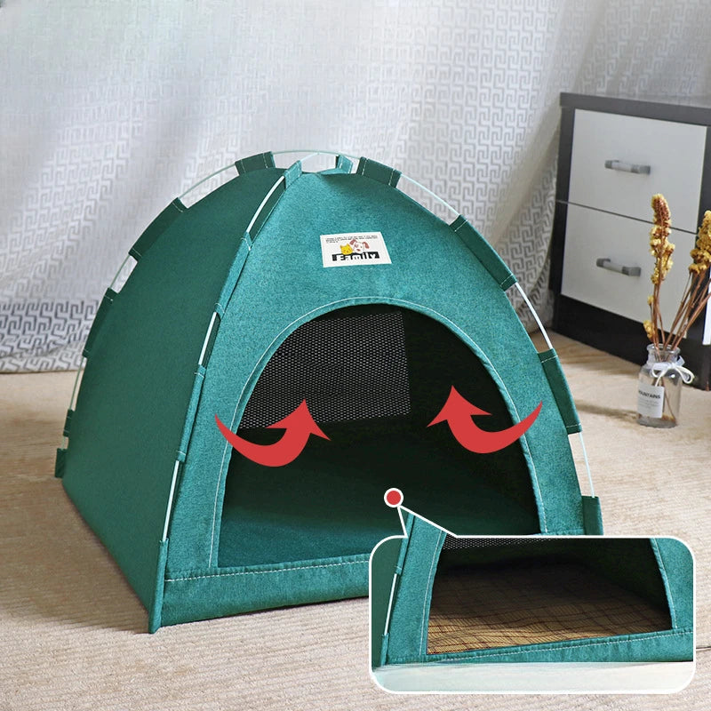 Pawzen™ Foldable Pet House & Tent Bed