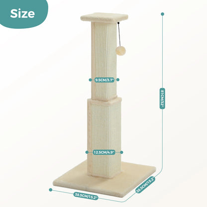 Pawzen™ Tall Sisal Scratch Post