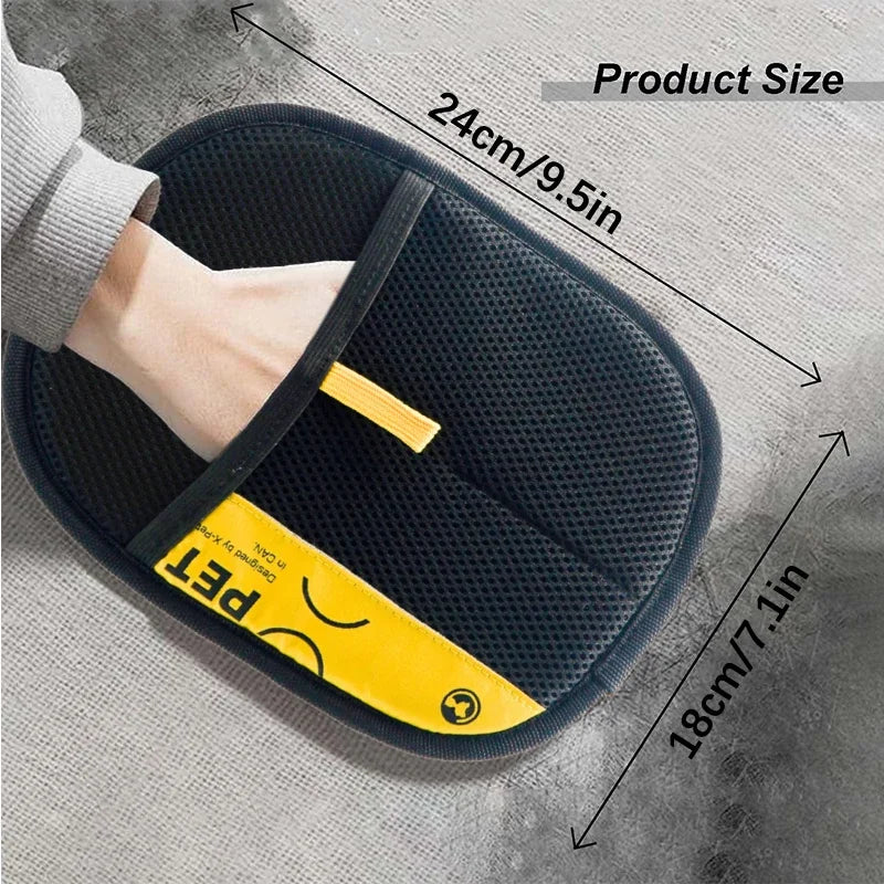 Pawzen™ Pet Hair Remover Grooming Gloves