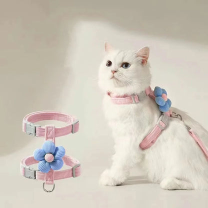 Pawzen™ Adjustable Pet Harness & Leash Set