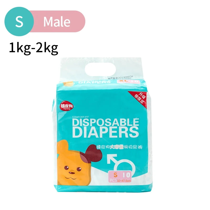 Pawzen™ Female Dog Diaper (Leakproof & Absorbent)