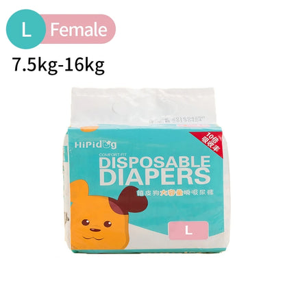 Pawzen™ Female Dog Diaper (Leakproof & Absorbent)