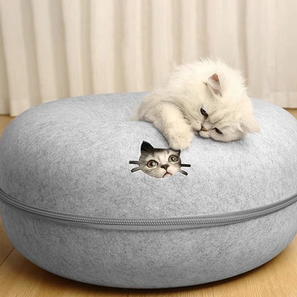 Pawzen™ 2 in 1 Cat Tunnel Bed