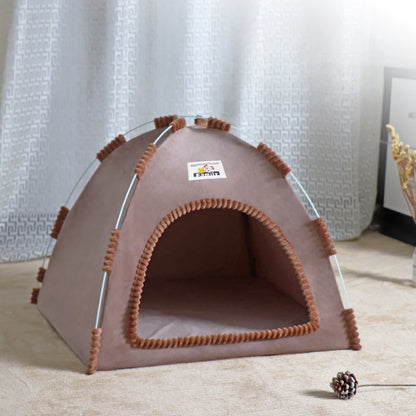 Pawzen™ Foldable Pet House & Tent Bed