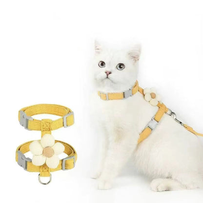 Pawzen™ Adjustable Pet Harness & Leash Set